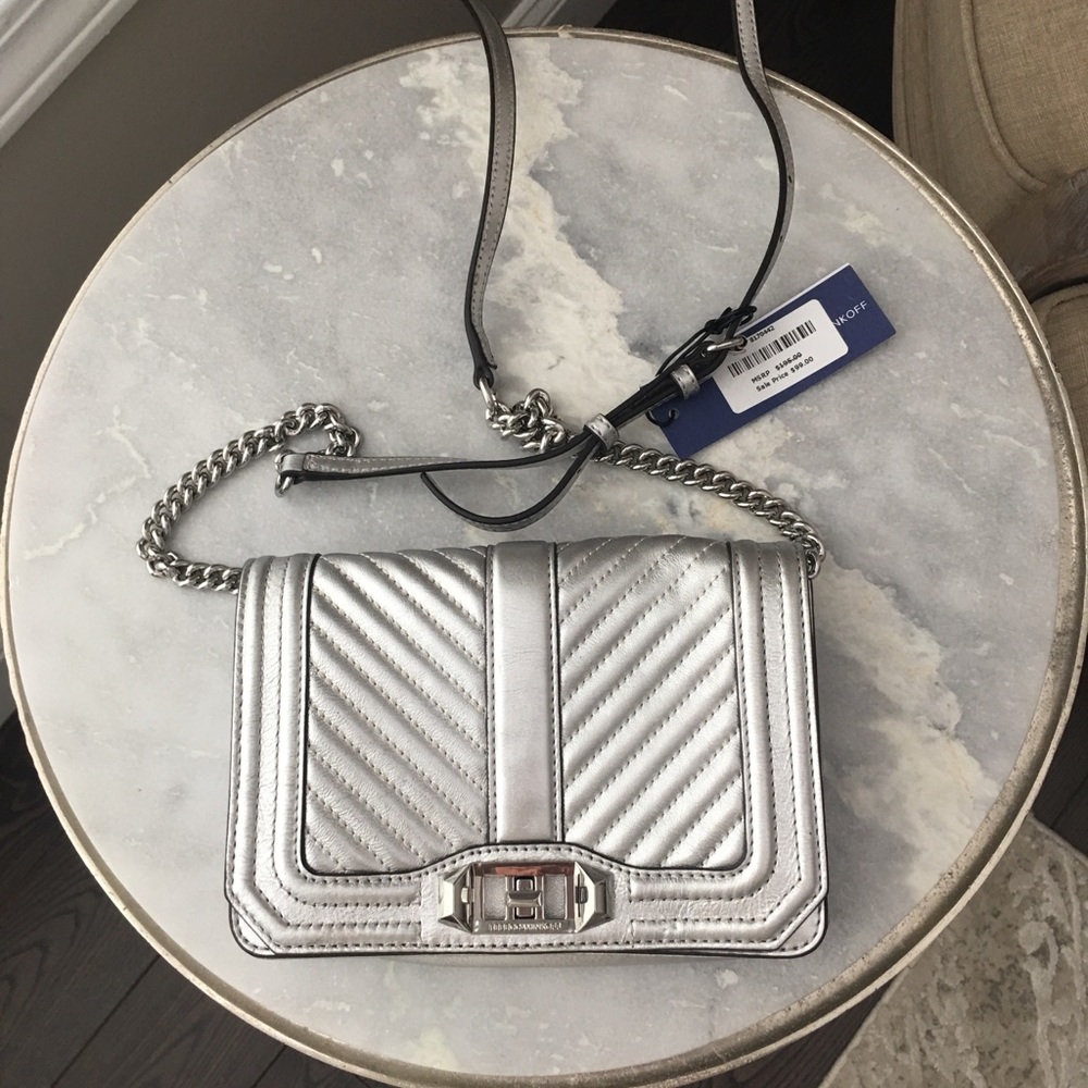 Rebecca Minkoff Crossbody Silver